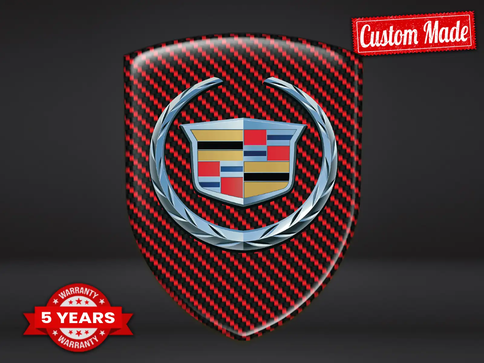 Cadillac Pegatinas Negocio Personalizadas Máximo Resistente ST